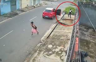 Ladrão 'perneta' ataca novamente e tenta realizar assalto na zona Sul de Teresina (Foto: Reprodução)