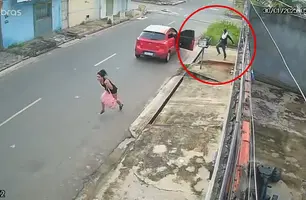 Ladrão 'perneta' ataca novamente e tenta realizar assalto na zona Sul de Teresina (Foto: Reprodução)