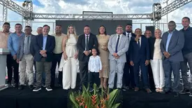 Lécio Gustavo toma posse para segundo mandato em Alvorada do Gurguéia (Foto: Reprodução)