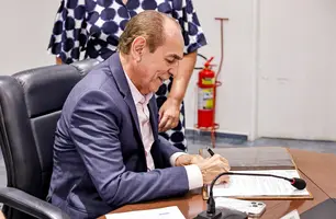 Marcelo Castro garante R$ 30 milhões para sistema de videomonitoramento do Piauí (Foto: Gabriel Paulino/Governo do Piauí)