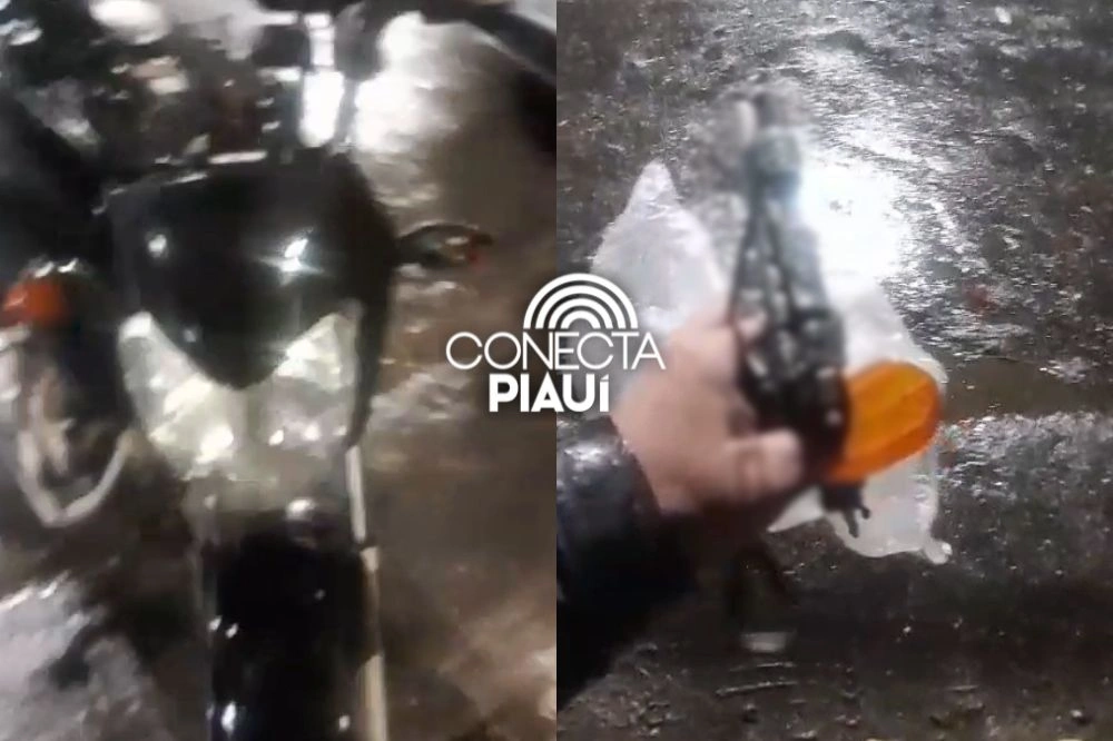 Motociclista por aplicativo reage à assalto e desarma bandido em Teresina