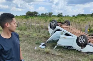O condutor do veículo informou que tinha como destino final a cidade de Tianguá, no Ceará (Foto: Conecta Piauí)