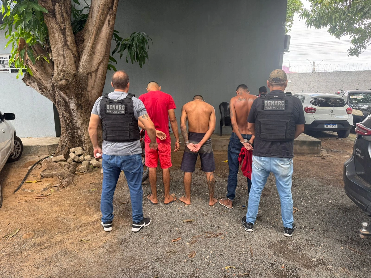 Polícia Civil prende três pessoas por tráfico de drogas durante Operação Denarc 10