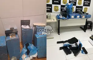 Polícia prende casal e apreende mais de 100kg de drogas em Teresina (Foto: Reprodução)