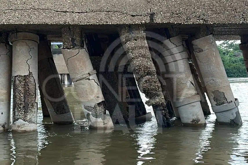 Ponte Metálica João Luís Ferreira, que conecta Teresina (PI) a Timon (MA)