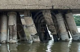 Ponte Metálica João Luís Ferreira, que conecta Teresina (PI) a Timon (MA) (Foto: Maria Clara César/ Conecta Piauí)