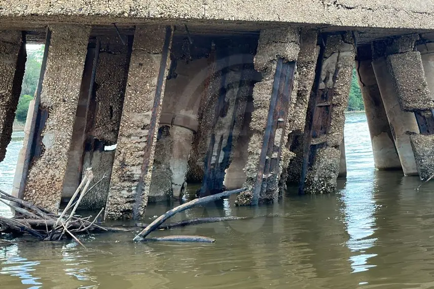 Ponte Metálica João Luís Ferreira, que conecta Teresina (PI) a Timon (MA)