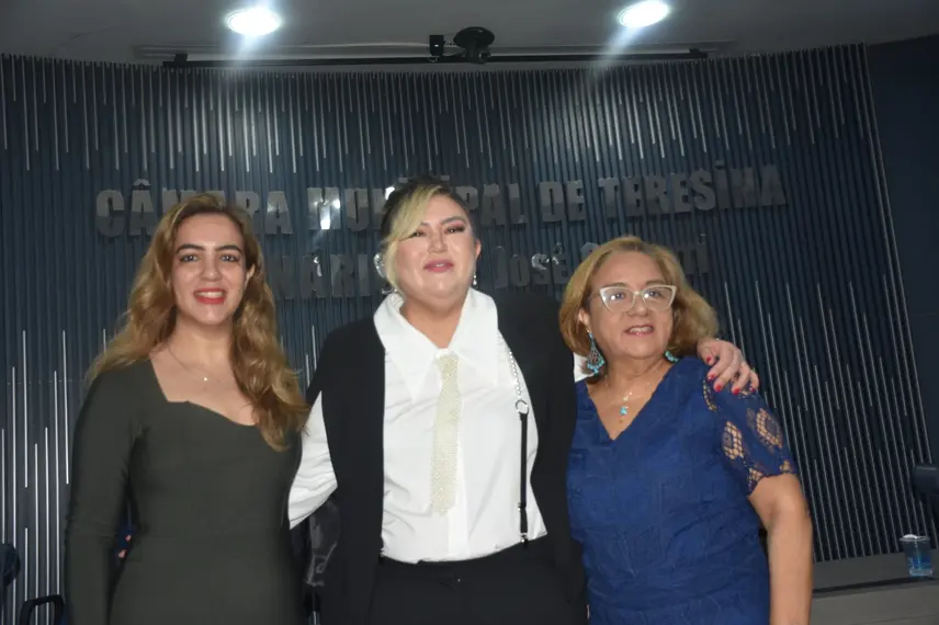 Posse dos vereadores Samantha Cavalca e Pedro Alcântara