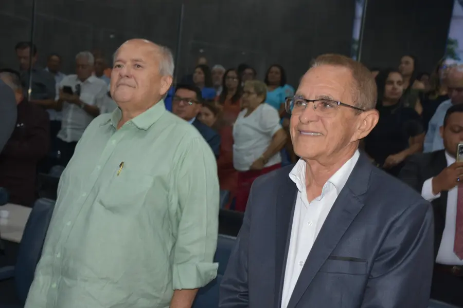 Posse dos vereadores Samantha Cavalca e Pedro Alcântara