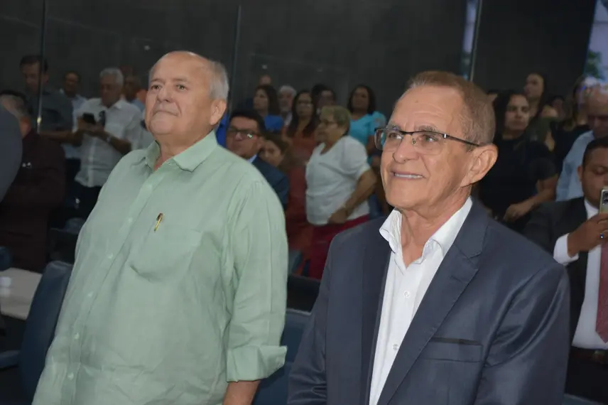 Posse dos vereadores Samantha Cavalca e Pedro Alcântara