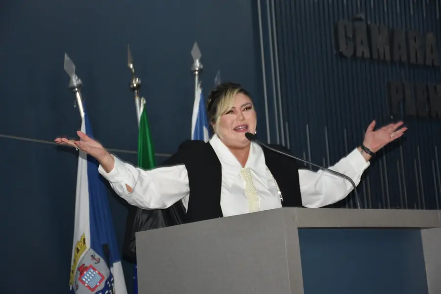 Posse dos vereadores Samantha Cavalca e Pedro Alcântara