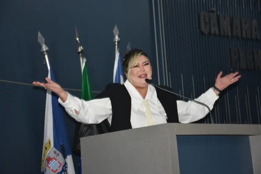 Posse dos vereadores Samantha Cavalca e Pedro Alcântara