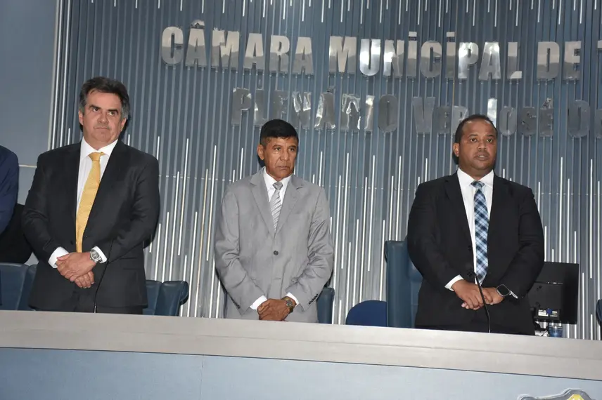 Posse dos vereadores Samantha Cavalca e Pedro Alcântara