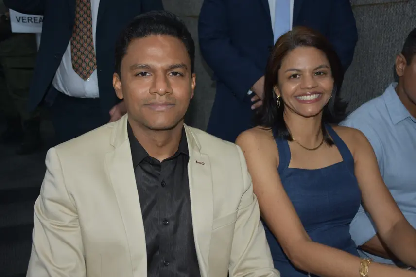 Posse dos vereadores Samantha Cavalca e Pedro Alcântara