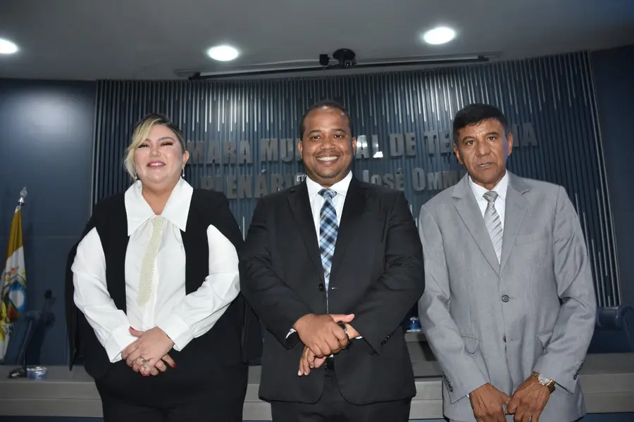 Posse dos vereadores Samantha Cavalca e Pedro Alcântara