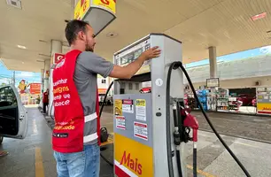 Posto de combustível (Foto: Pedro Melo/ Conecta Piauí)