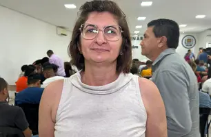 Prefeita Lisiane Franco de Colônia do Gurguéia (Foto: James Rodrigues/Conecta Piauí)