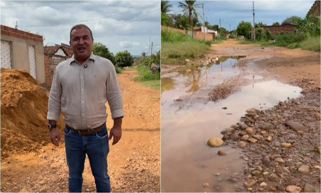 Prefeito de Curimatá anuncia primeira grande obra de sua gestão