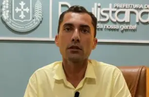 Prefeito de Paulistana, Osvaldo da Abelha Branca (Foto: Reprodução)