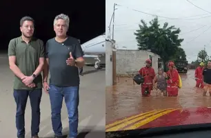 Prefeito de Picos vai a Brasília buscar apoio após impactos causados pelas chuvas (Foto: Reprodução)