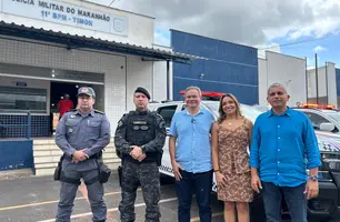Prefeito Rafael entrega nova viatura para reforçar segurança em Timon (Foto: Conecta Piauí)