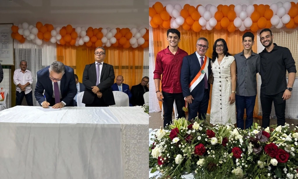 Prefeito Tropi toma posse em Nazaria