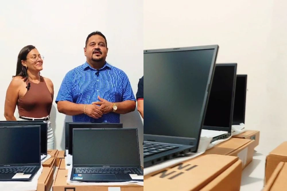 Prefeitura de Conceição do Canindé entrega equipamentos para fortalecer a educação