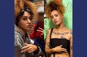 Rapper sul-mato-grossense foi jogada viva em rio após gestos 'proibidos' (Foto: Reprodução)