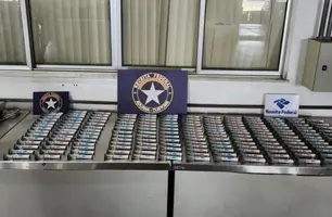 Receita Federal apreende carga de R$ 600 mil em medicamentos irregulares no Ceará (Foto: Divulgação/Receita Federal)