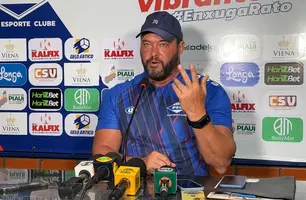 Roberto Fernandes, técnico do Piauí EC (Foto: Conecta Piauí)