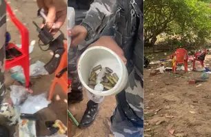 RONE desarticula ‘escritório do crime’ em Teresina e apreende drogas e armas (Foto: Reprodução)