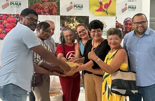 SAF realiza distribuição de sementes crioulas para agricultores familiares (Foto: Conecta Piauí)