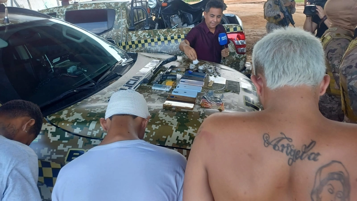 Sete suspeitos de integrar facção criminosa são presos na zona Norte de Teresina