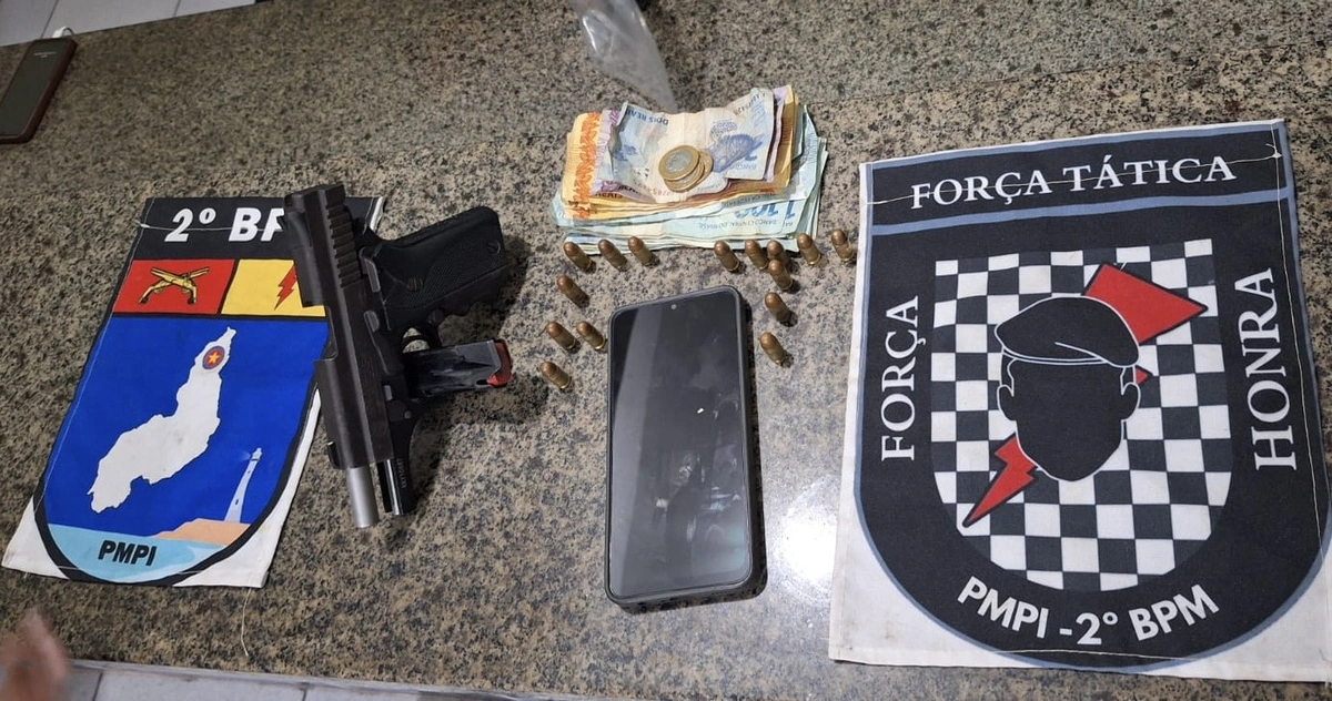 Suspeito de ameaçar ex-companheira é preso após desacatar policiais em Parnaíba