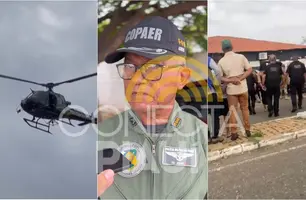 Suspeito de liderar crimes em Oeiras é preso em grande operação da SSP (Foto: Reprodução)