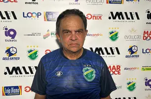 Técnico do Altos, Francisco Diá (Foto: Pedro Melo/Conecta Piauí)