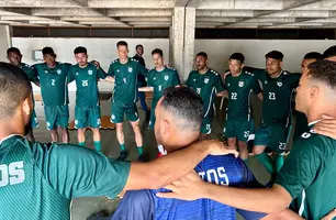 Treino do Altos-PI (Foto: Pedro Melo/Conecta Piauí)