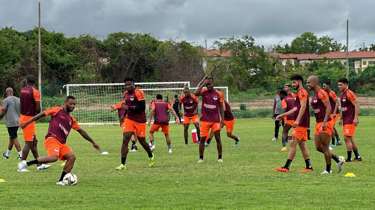 Treino do River-PI