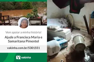 Vakinha solidária (Foto: Reprodução)