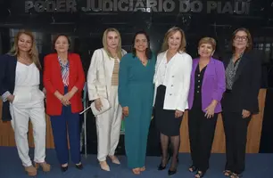 Valdênia Moura de Sá assume como juíza substituta no TJ-PI (Foto: Magal/Conecta Piauí)