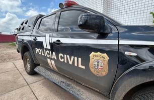 Viatura da Polícia Civil de Timon (Foto: Pedro Melo / Conecta Piauí)
