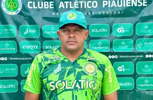 Washington Luiz, técnico do CAP (Foto: Conecta Piauí)