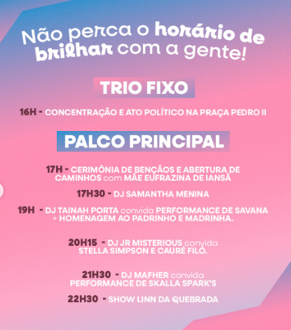 23ª Parada da Diversidade de Teresina celebra luta e cultura na Praça Pedro II
