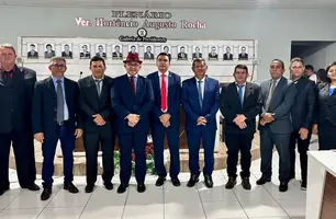 Abdoral Melo homenageia vereadores no Dia do Vereador em São João do Arraial (Foto: Reprodução/Instagram)