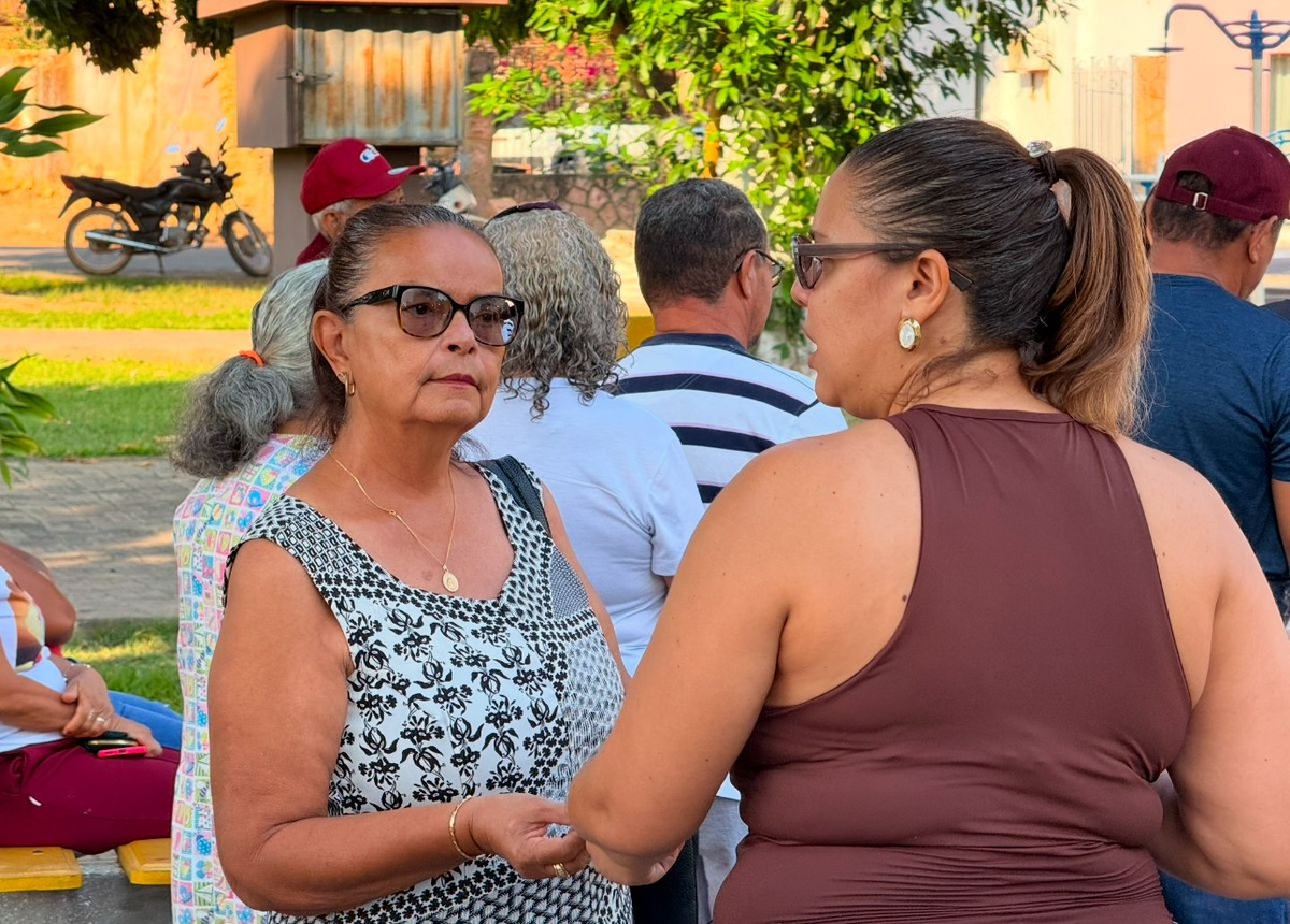 Ação do programa Hiperdia movimenta a Praça da Igreja Matriz em Ribeiro Gonçalves