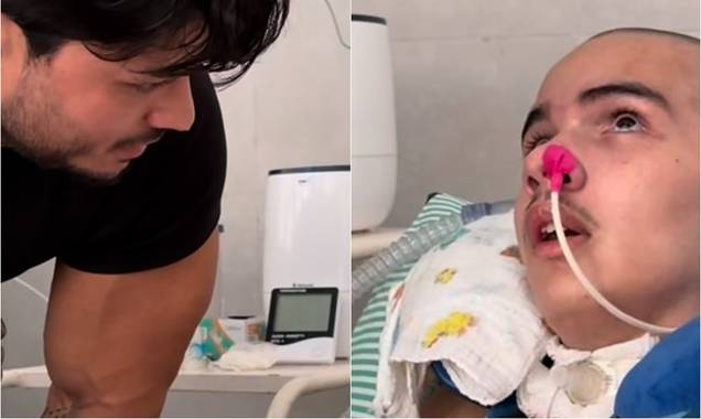 Adolescente baleado em escola de Teresina reaparece em vídeo emocionante com irmão