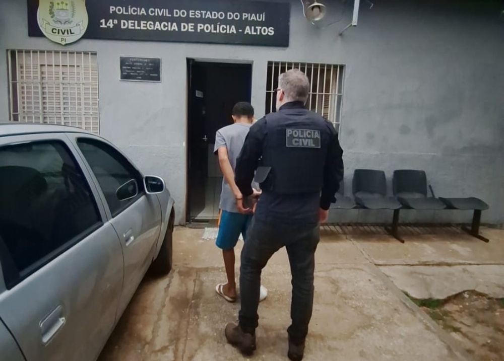 Adolescente é apreendido suspeito de matar outro jovem com tiro em Altos