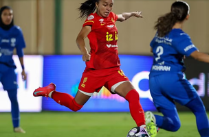 Adriana Silva, atacante piauiense do Al-Qadsiah (Foto: Al-Qadsiah)