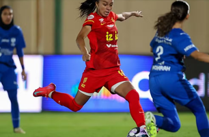 Adriana Silva, atacante piauiense do Al-Qadsiah (Foto: Al-Qadsiah)