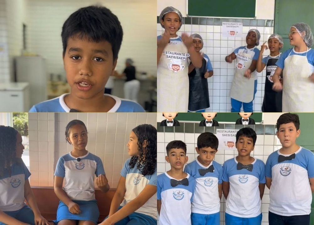 Alunos de Beneditinos transformam revisão escolar em cardápio criativo